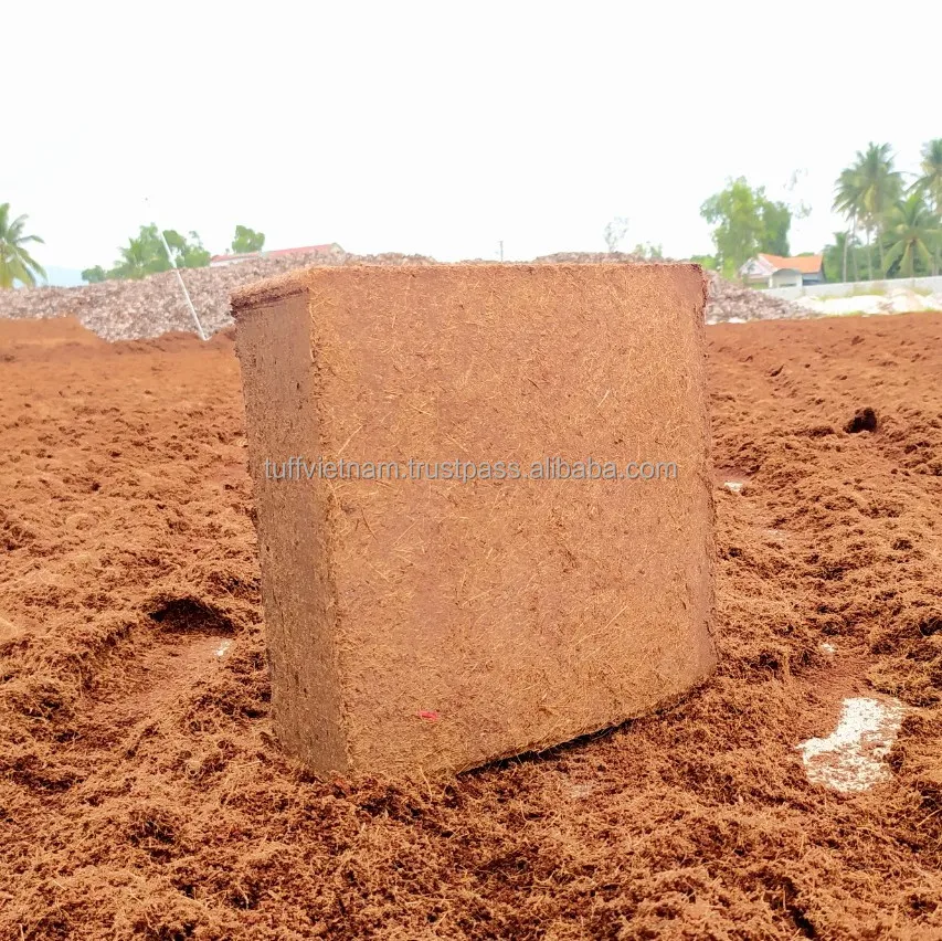 Высококачественная продукция из Вьетнама торф кокосового цвета 5 кг прессованные блоки 100% натуральный цены