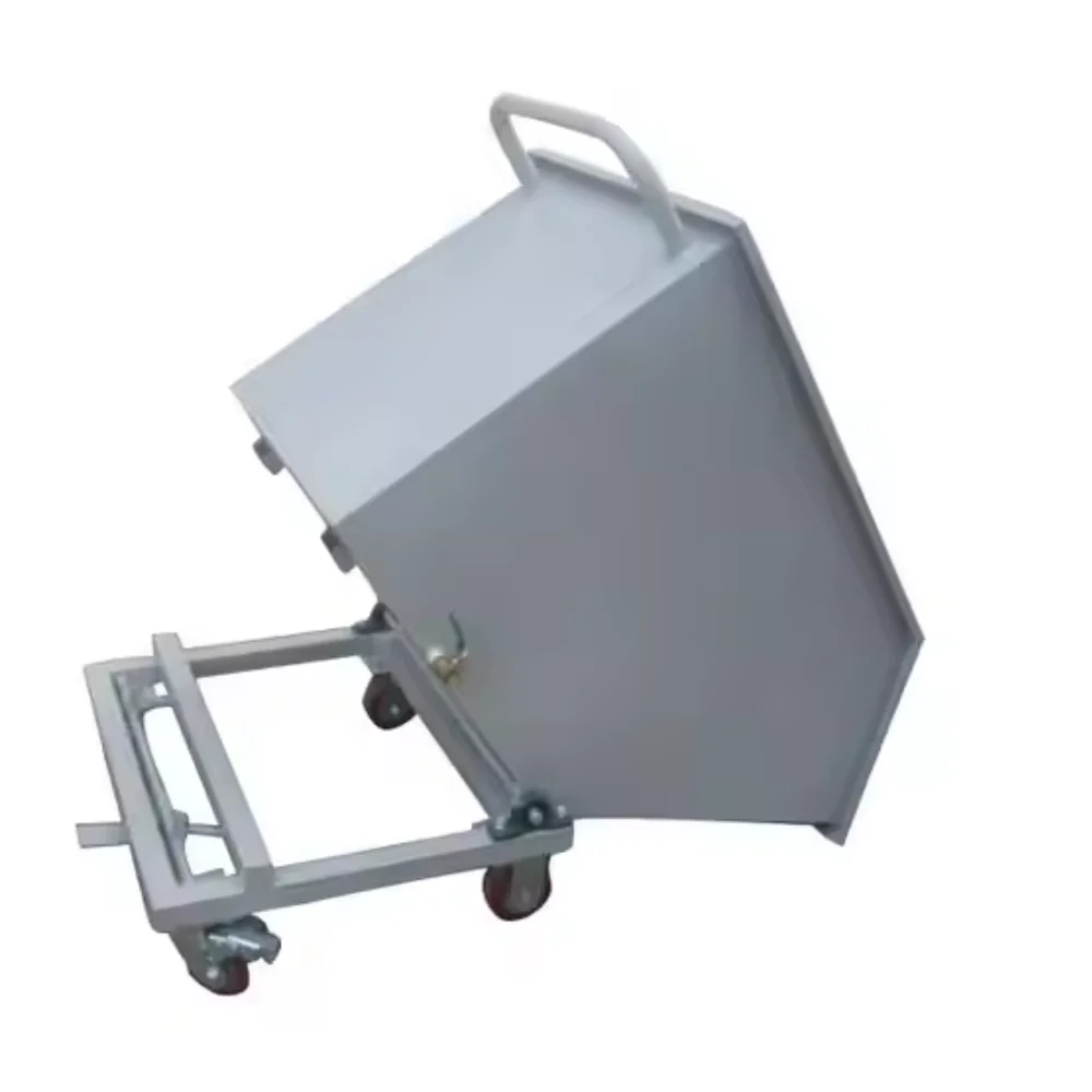 Scrap Trolley at best price in India Metal Collection for Workshop Cleaning Premium Quality Cranes Product