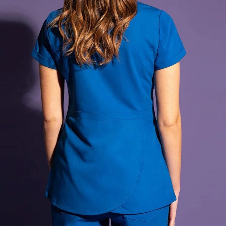 stylish hospital uniform custom nurse color hospital dress Scrub Uniform Sets Cherokee for women and men high quality