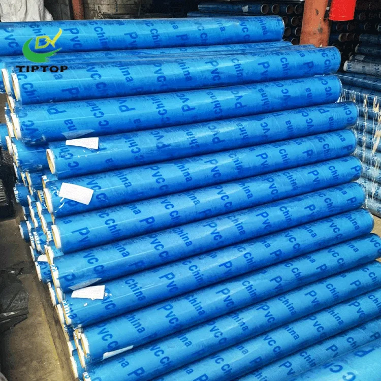 Tiptop Factory Good Quality Waterproof Flexible Super Clear Transparent Higher Clarity Pvc Film Sheet For Furniture