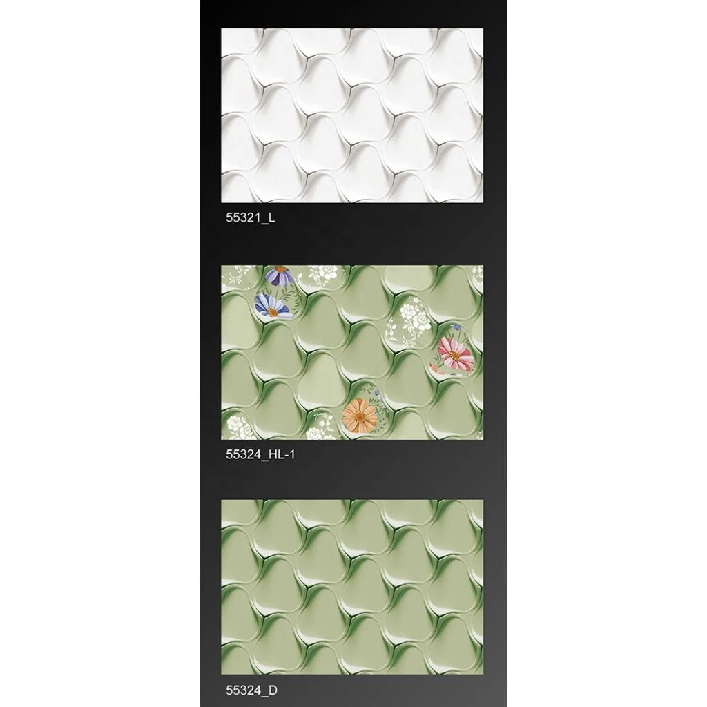 30x45cm Best Looking 3D Glazed 12x18 Wall Tiles for Interior Kitchen and Bathroom 300x450 mm from Indian Ceramic Tile Factory