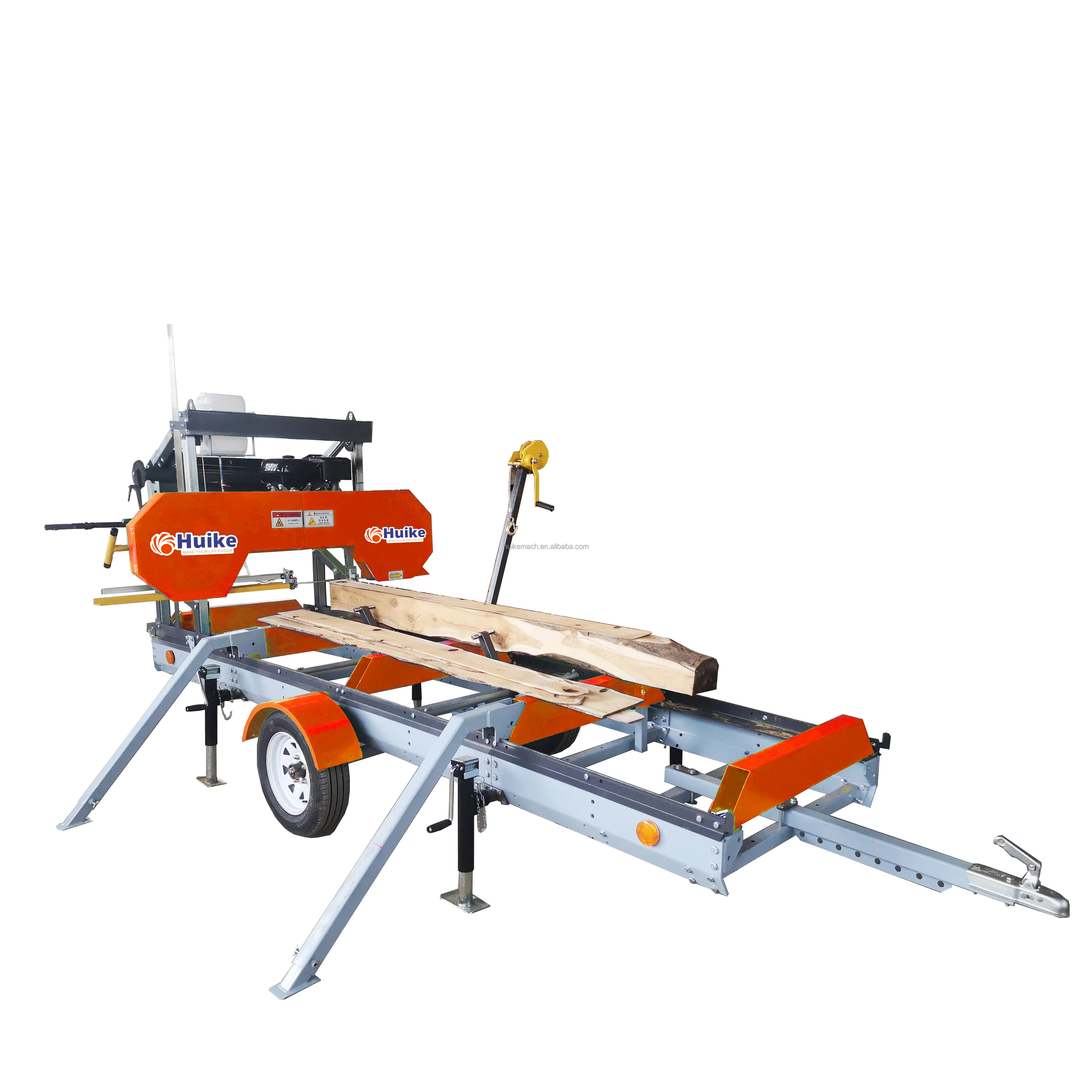 Wholesale Cutting Sawmill Machine Price Woodworking Machinery Horizontal Wood Band Saw Mills