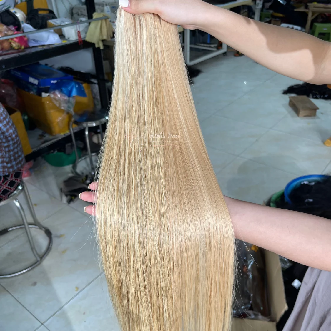 Super Healthy Virgin Thick One Donor Bone Straight Cheapest Silky Hair Extensions 100% Pure Vietnamese Raw Hair Bob Wig Weave