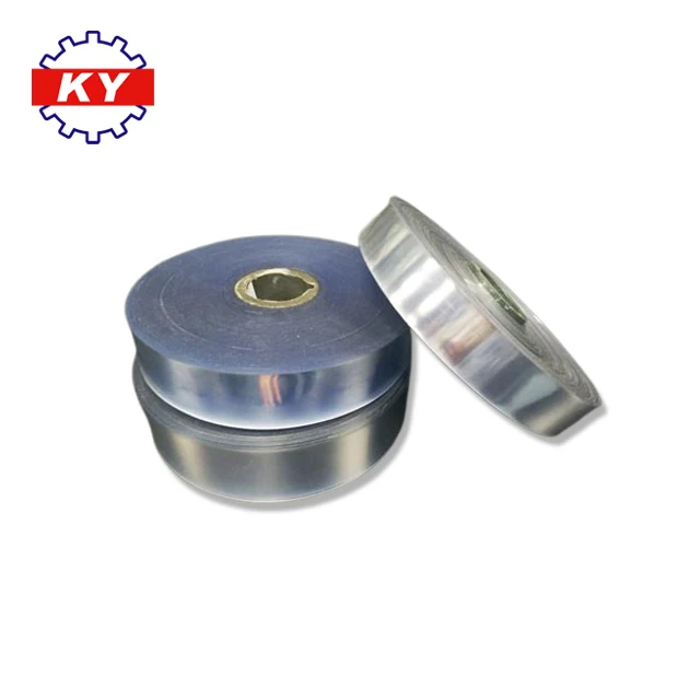 Transparent tipping film for shoelace tip