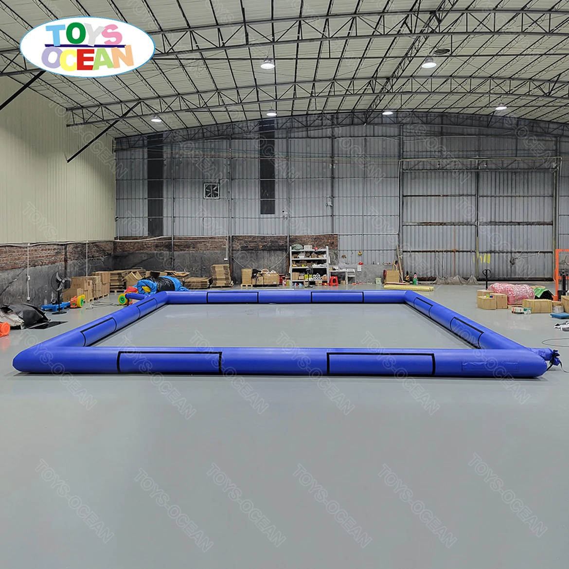 Customized Commercial Sports Inflatable Ring Inflatable Perimeter Race Track Inflatable Bumper Car Arena