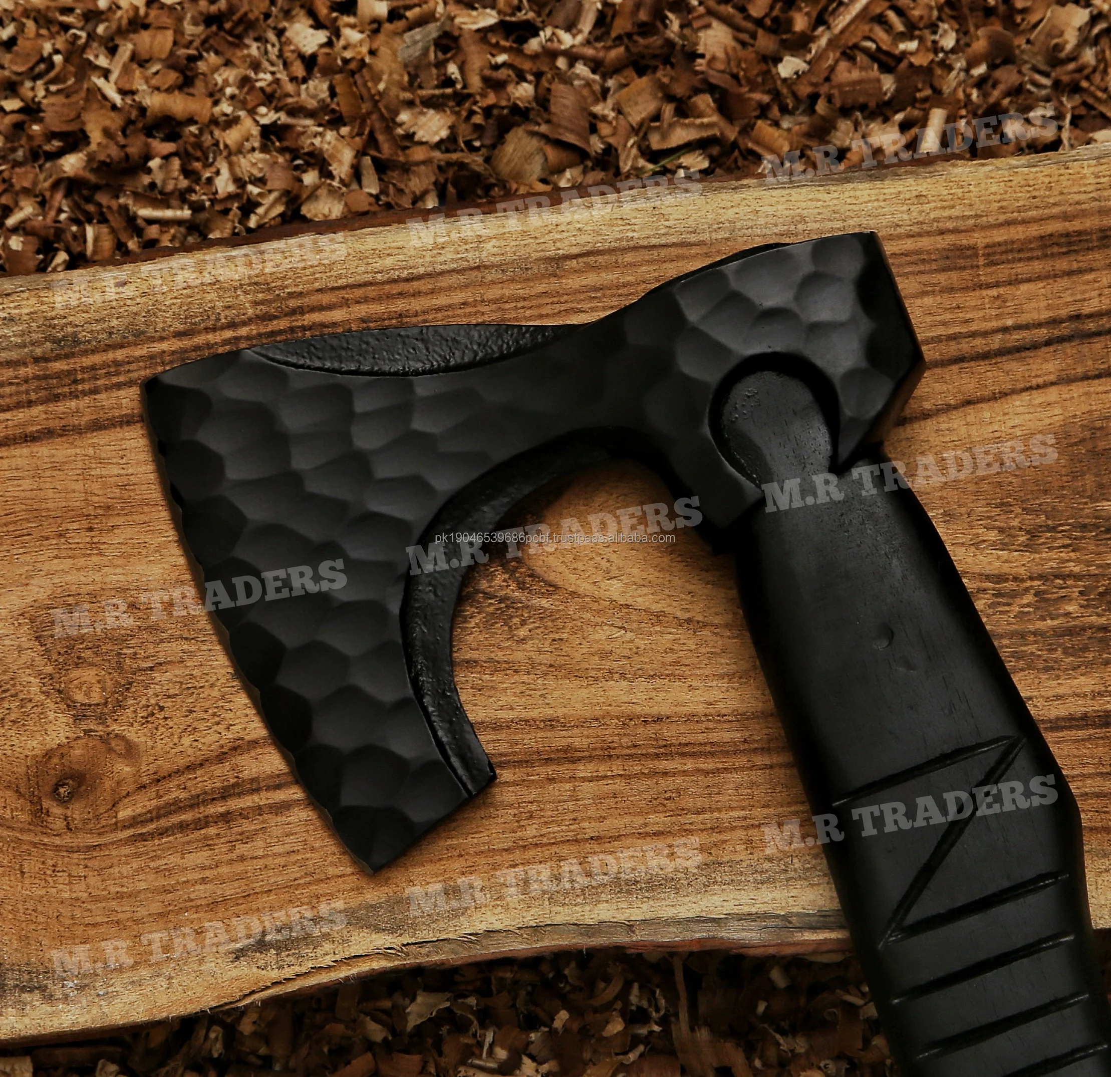 Custom Designed Forged Carbon Steel Viking Axe Functional Tomahawk with Sheath for Outdoor & Camping Real Hatchet Splitting Sale