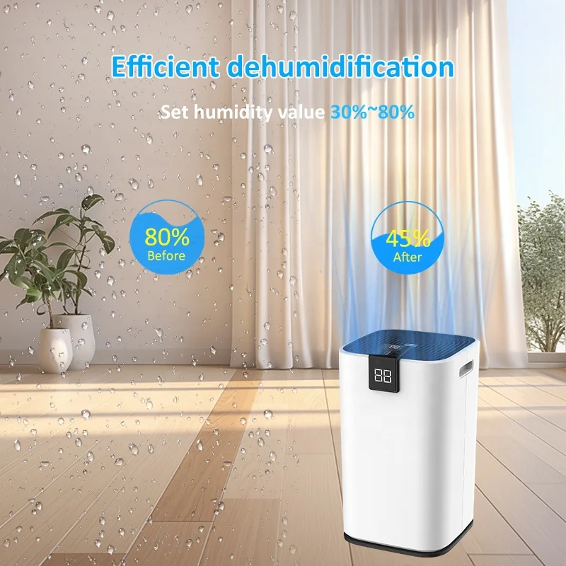 JJPRO GREENFLY 2024 newest hot sale home dehumidifier 12L 16L  CE ROHS OEM ODM portable air dehumidifier for home