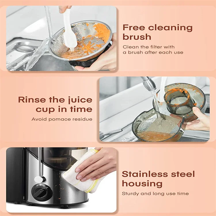 portable carrot 4 in 1 juicer fresh juicers pure automatic angel stainless steel juicers