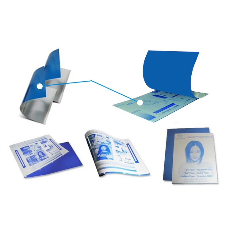 High quality customize size offset printing plate Supplier  Hot Sale PS Plate ctcp thermal  CTP offset plates
