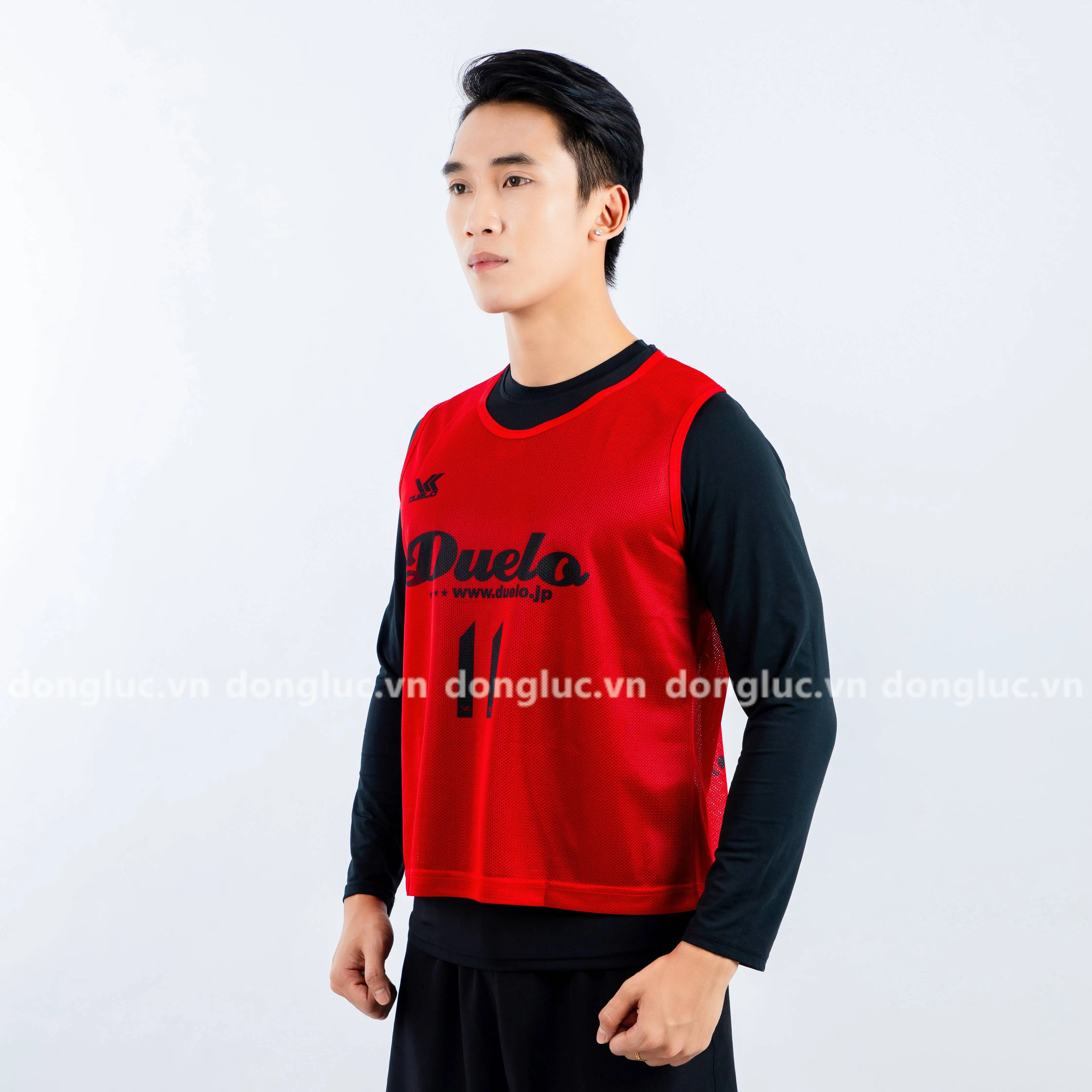 Bibs Customize logo printing Made in Vietnam big manufacturer 100% polyester Mesh fabric