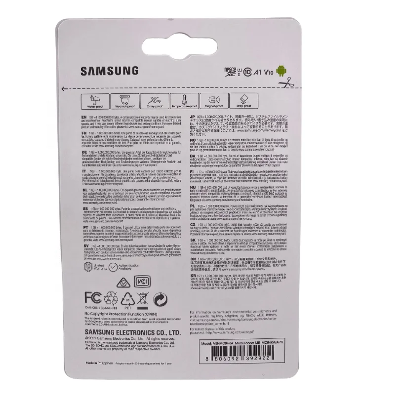 EVOPlus с SD-адаптером для microSD R:130 МБ 64 ГБ