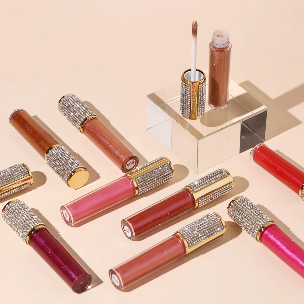 Factory High Quality Private Label Lipstick 57C Diamond Lip Gloss Long-lasting High Pigment Waterproof matte lipstick