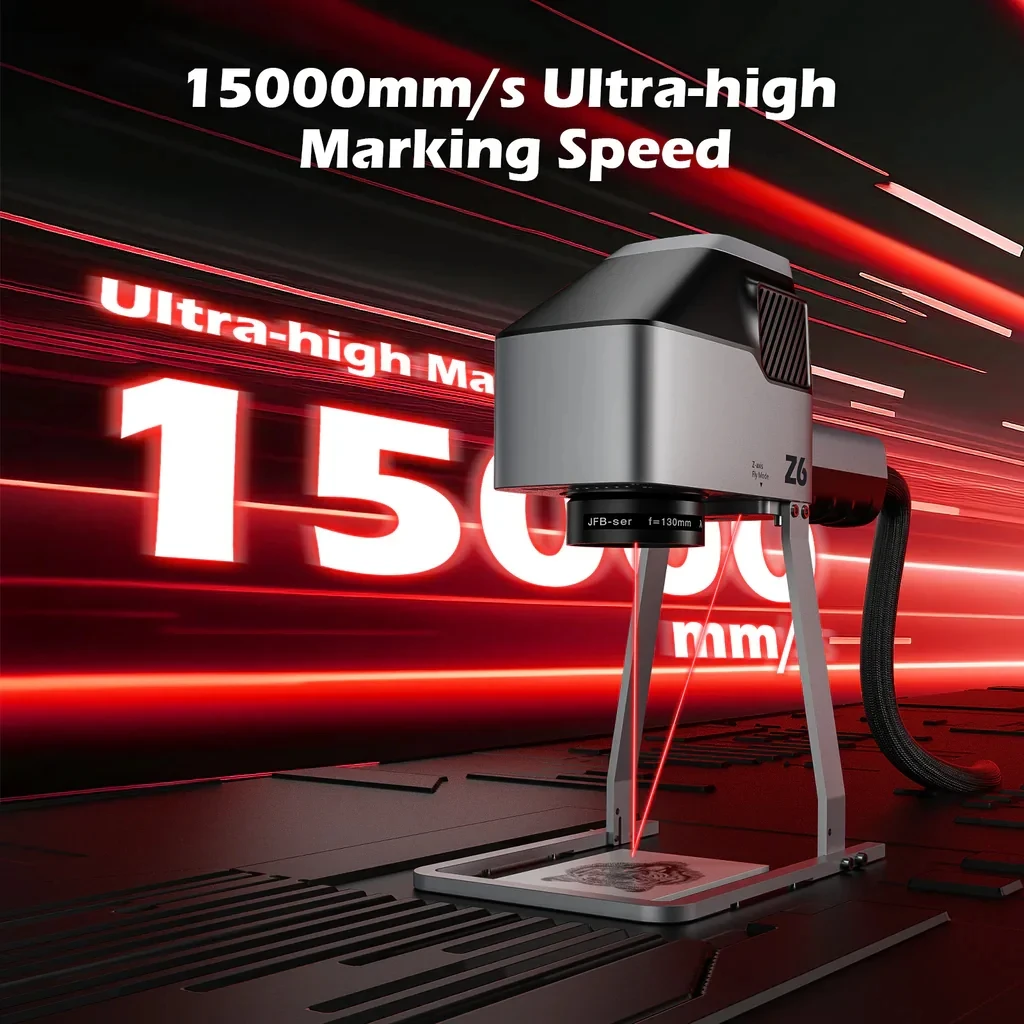 WAINLUX Z6 20W Higher Power 20W Dual-Laser Engraver Desktop Handheld Small Portable Machines Laser Engraving Metal