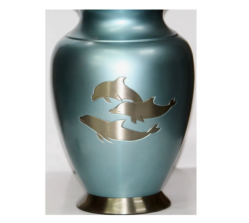 Dancing Fish Cremation Urn for pet ashes