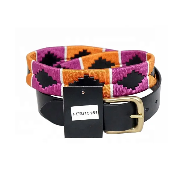 Top Trending Genuine Leather Polo Belt for Horse Riding and Equestrian Premium Quality Product