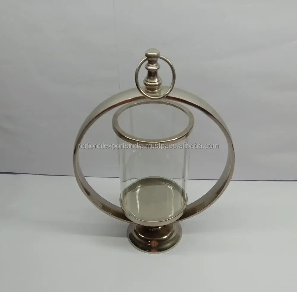 Minimalist Style Cast Iron Metal Round Candle Holder Gold Scented Candlestick Creative Home Decor