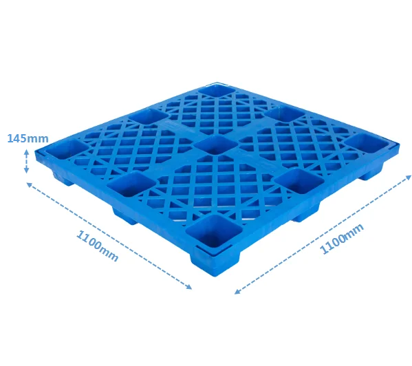 Перерабатываемый материал 9 футов нестабильная сетка для хранения противоскользящая дешевая цена пластиковый поддон логистика эффективная обработка