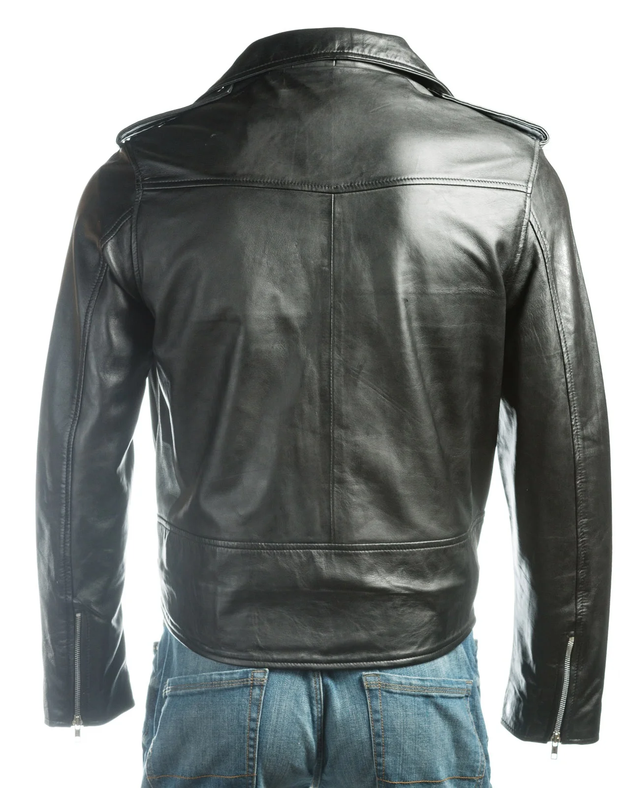 Quality Pure Leather Jacket For Men Motorcycle Fashion Wholesale Leather Jacket Large Size Motorcycle Jacket Plus Size Men