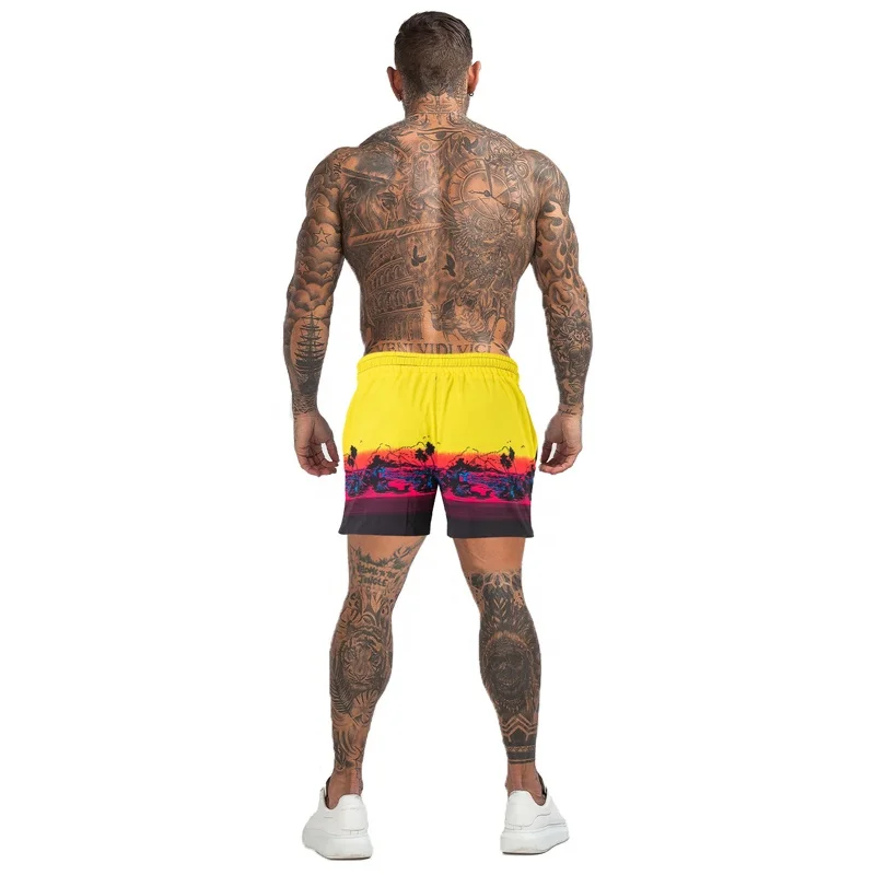 Designer Swimsuits Famous Brands Water Proof Fabric Custom Made Mens Board Shorts Swimming Trunk