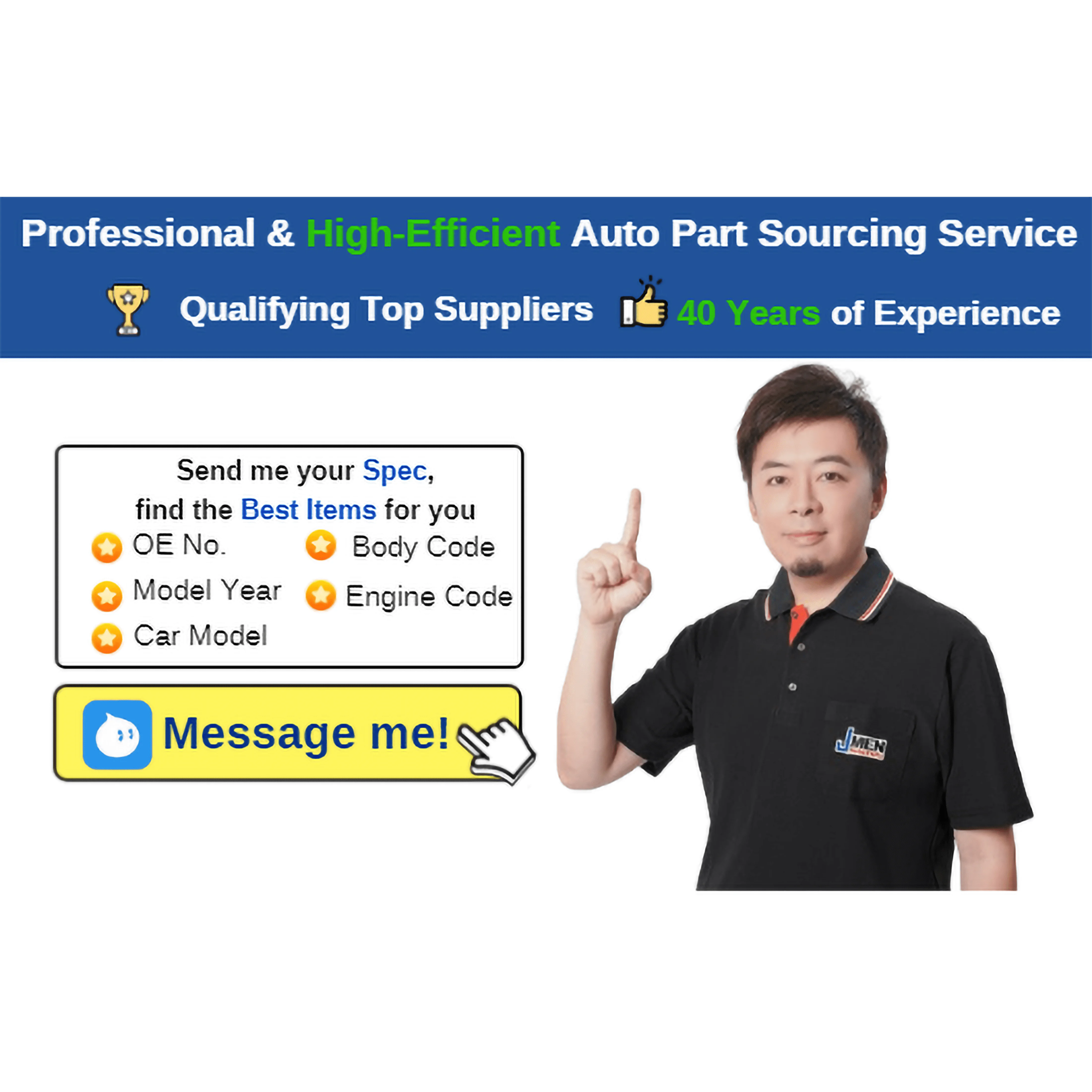 Jmen 04727624AA for Ram ProMaster 3500 2500 1500 ABS Wheel Speed Sensor Car Auto Body Spare Parts