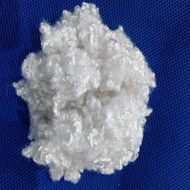 15D HC 100% Polyester Staple Fiber A grade Vikohasan Manufacturer and synthetic fiber and GRS recycled polyester fibre