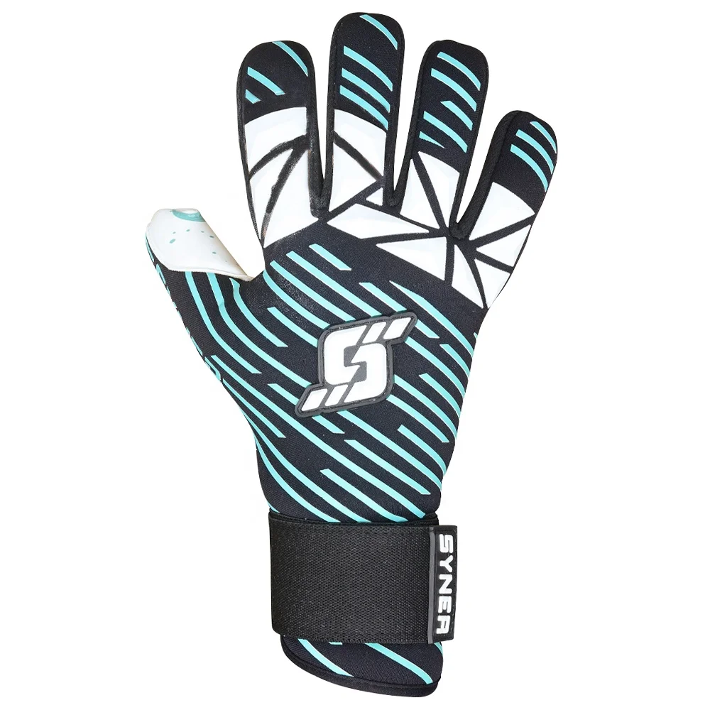 Professional Giga Grip Latex Goalkeeper Gloves Size 5 to 11 4mm Finger Protection for Training for Futbol Goalees