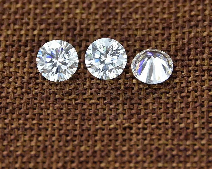 New Product with GIA IGI certificate 0.02CT Brilliant Cut natural real diamond CVD diamond HPHT diamond