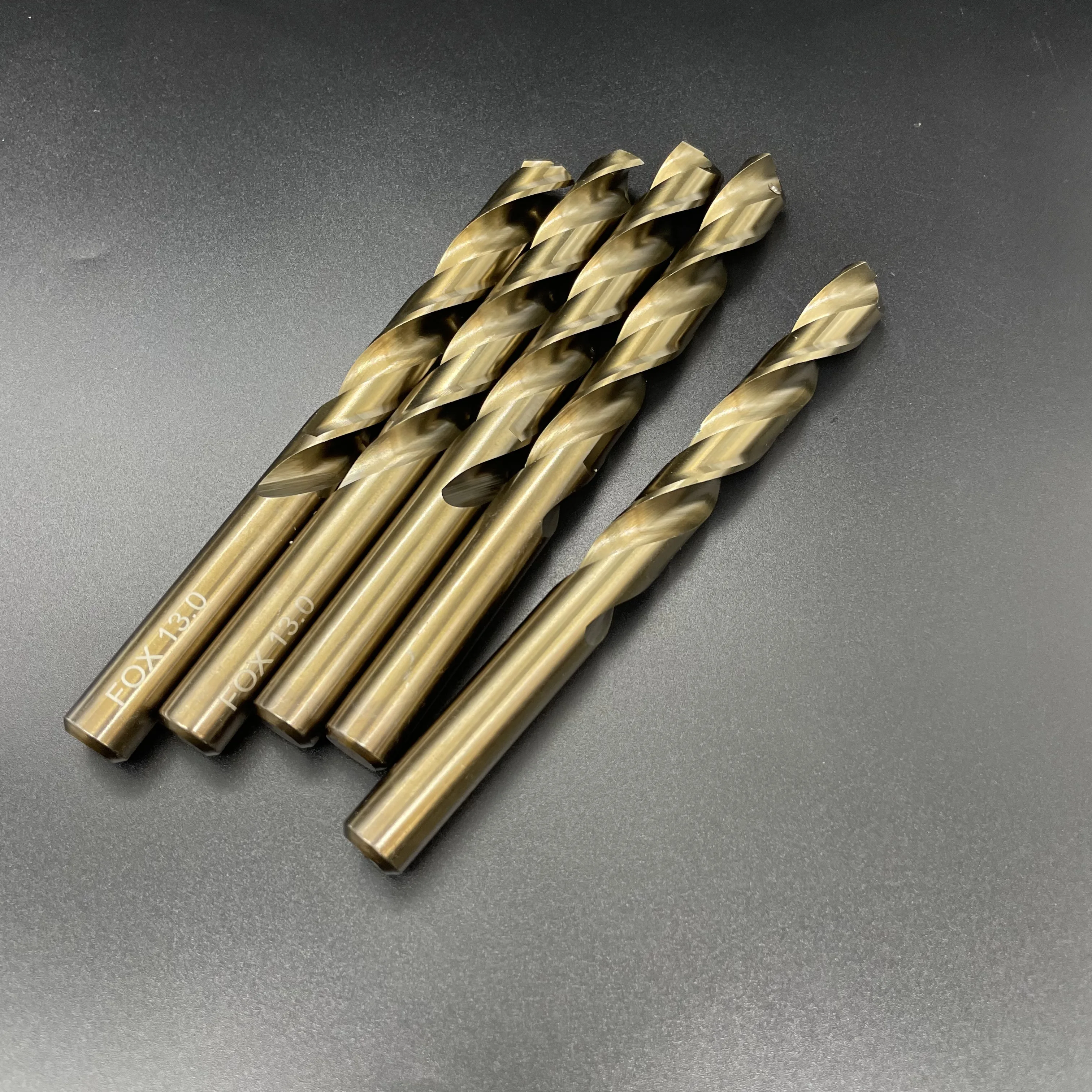 Premium Quality Metal Cutting Drill Bit High Speed Steel Straight Shank Twist Drill