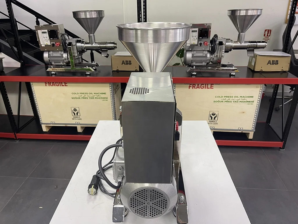 Cold Press Oil Machine For All Seeds Oil - Sesame, Hemp, Black Seed, Coconut and all seeds