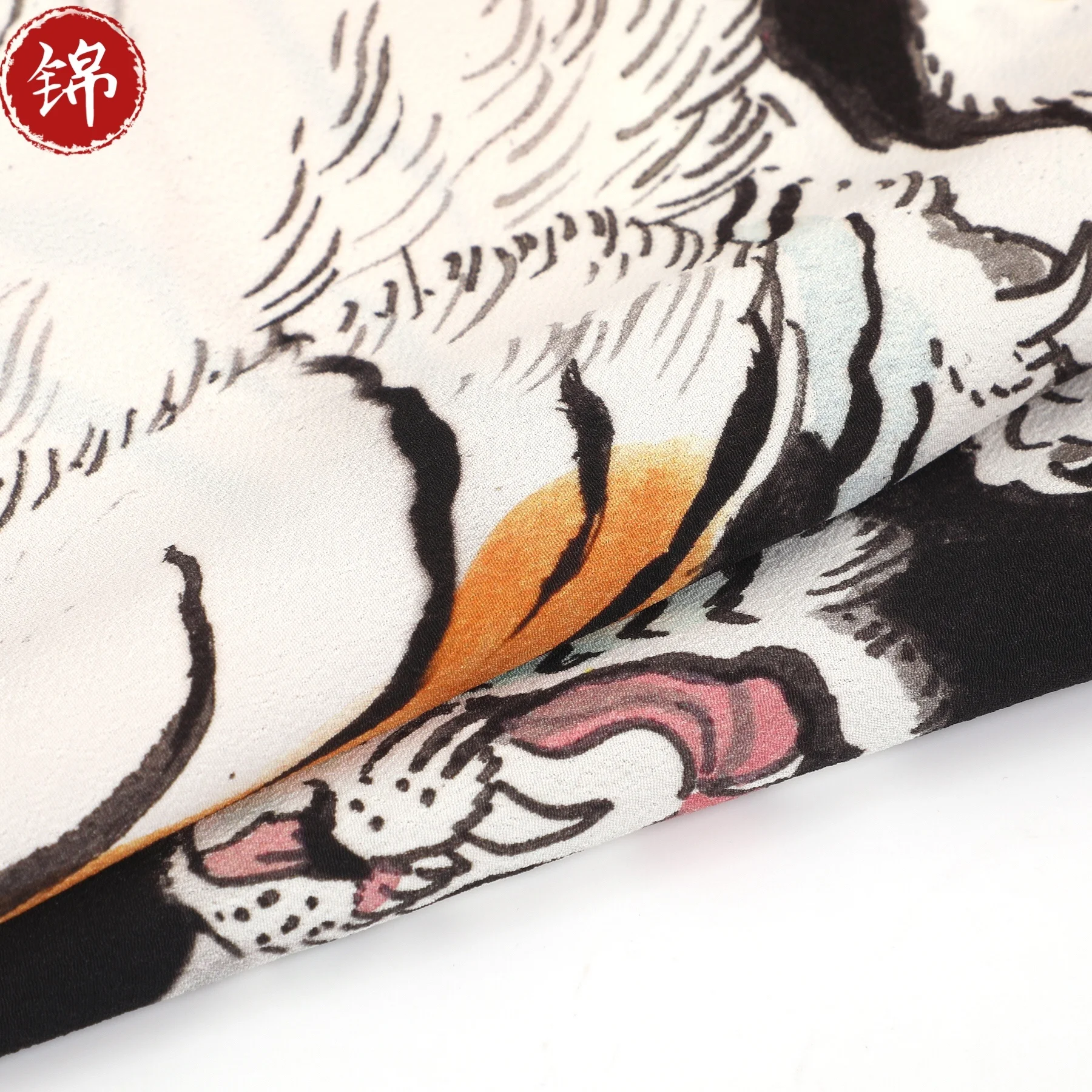 100% вискоза печатная ткань тканая Мужская гавайская рубашка ткань вискоза Чаллис ткань