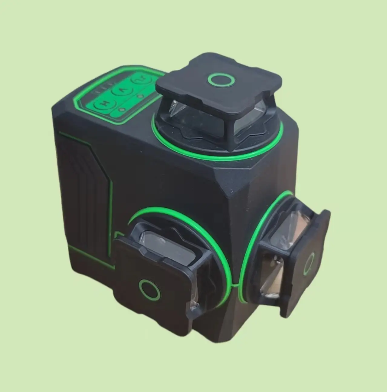 3D 12 linesHigh precision Automatic Self Leveling 360 Degree Rotary Cross Green Beam Laser Level