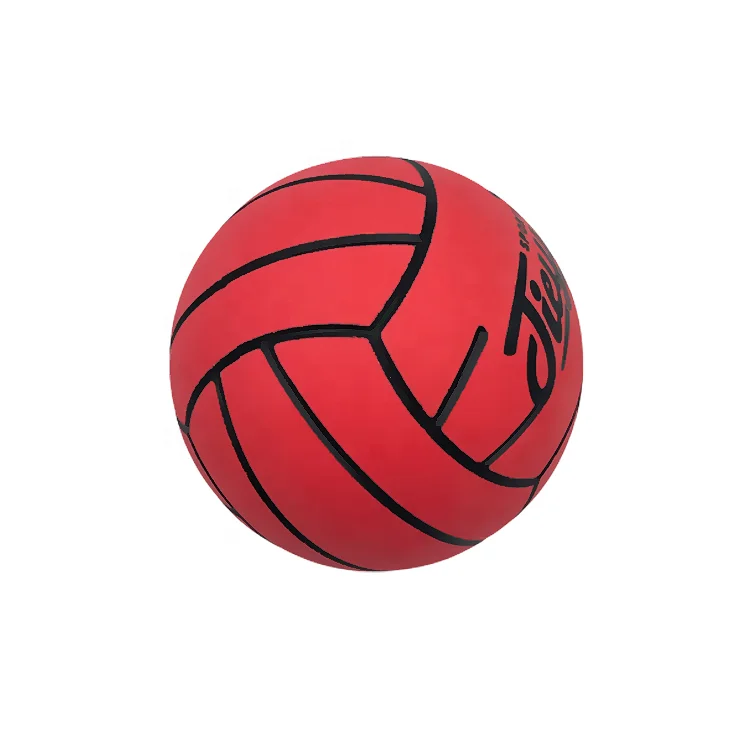 Red Water Polo Bouncing Rubber Ball Promote Products