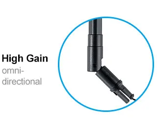 Dual band 2.4~5.8GHz indoor ipex connector WiFi antenna