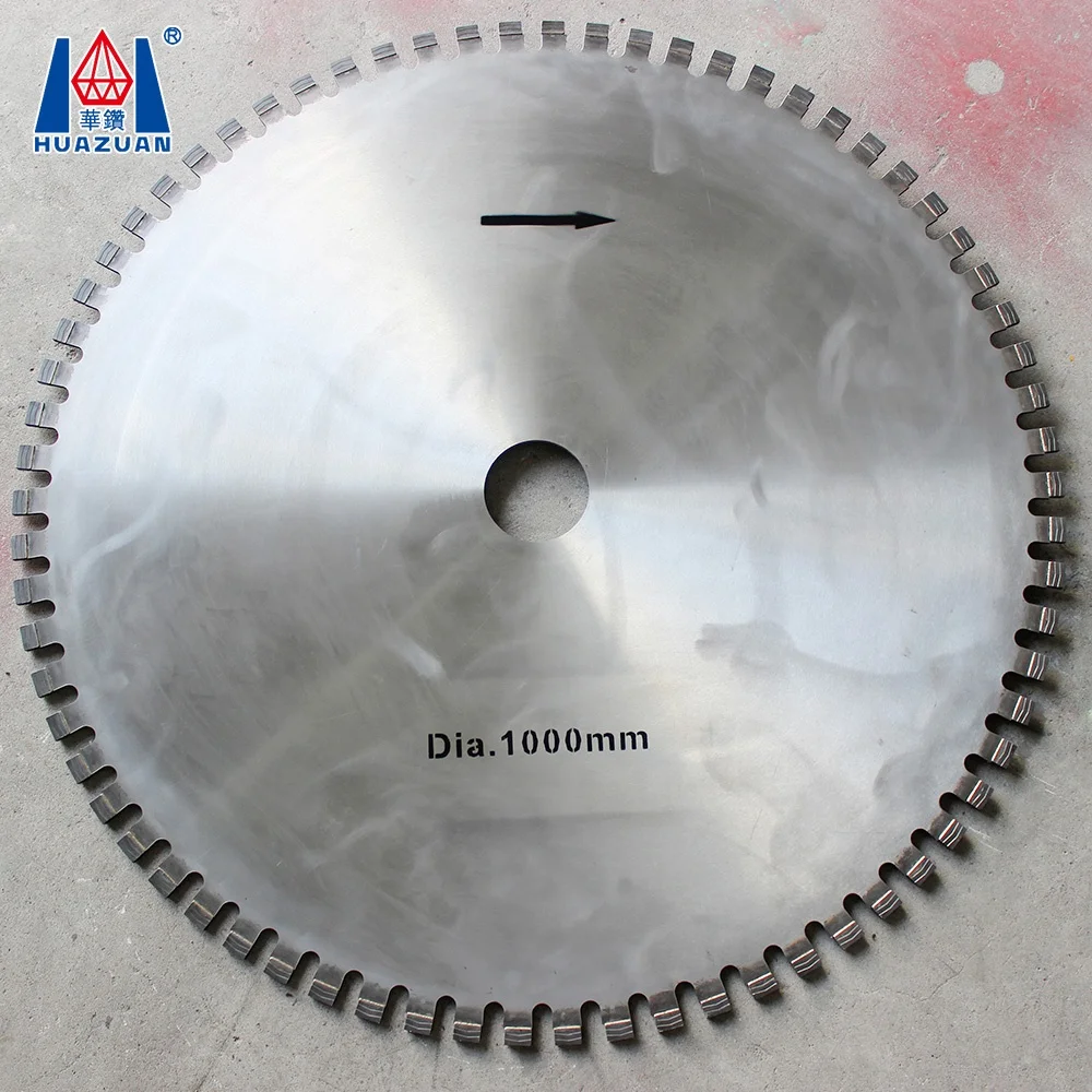 Huazuan 40 inch 1000mm circular diamond saw blade for cutting granite