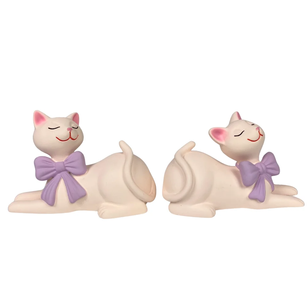 Купить Cat M & L статуи оптом Доступные художественные фигурки кошек идеально подходят для домашнего декора и магазинов подарков