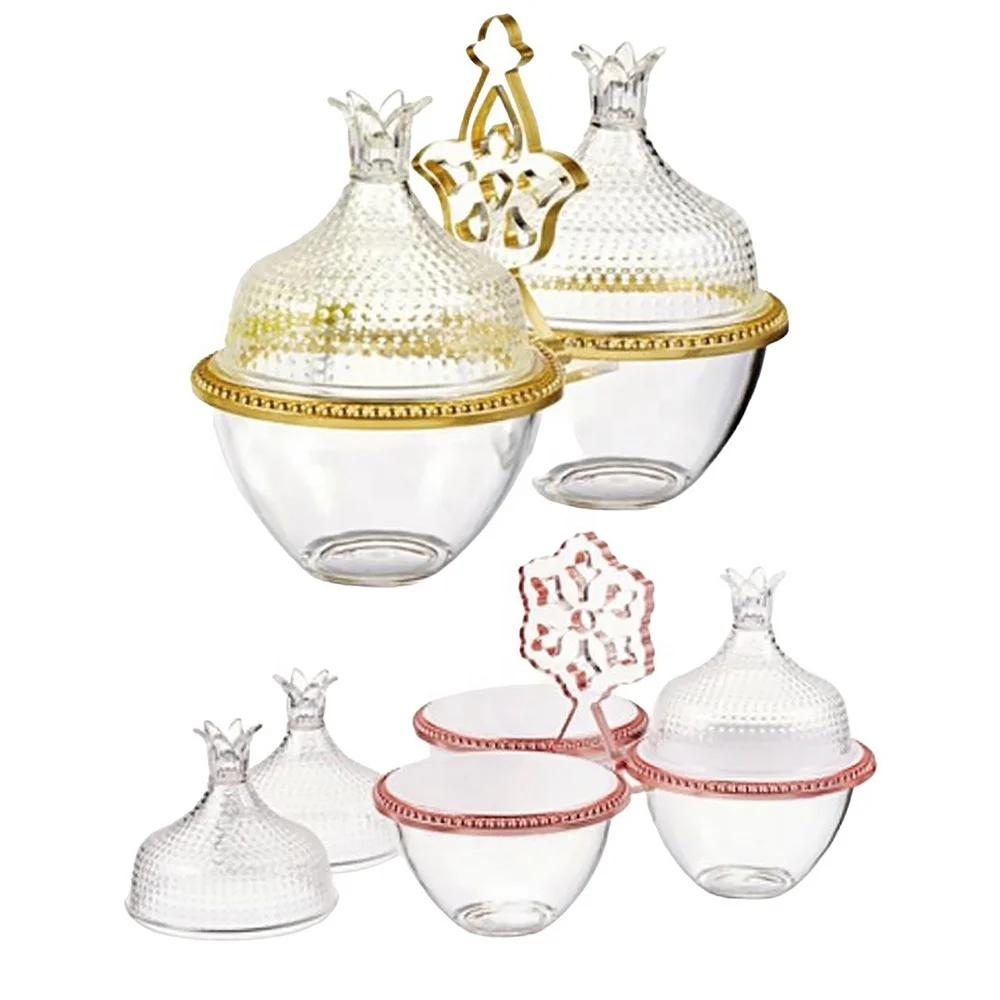 BPA free Plastic Acrylic sugar bowl