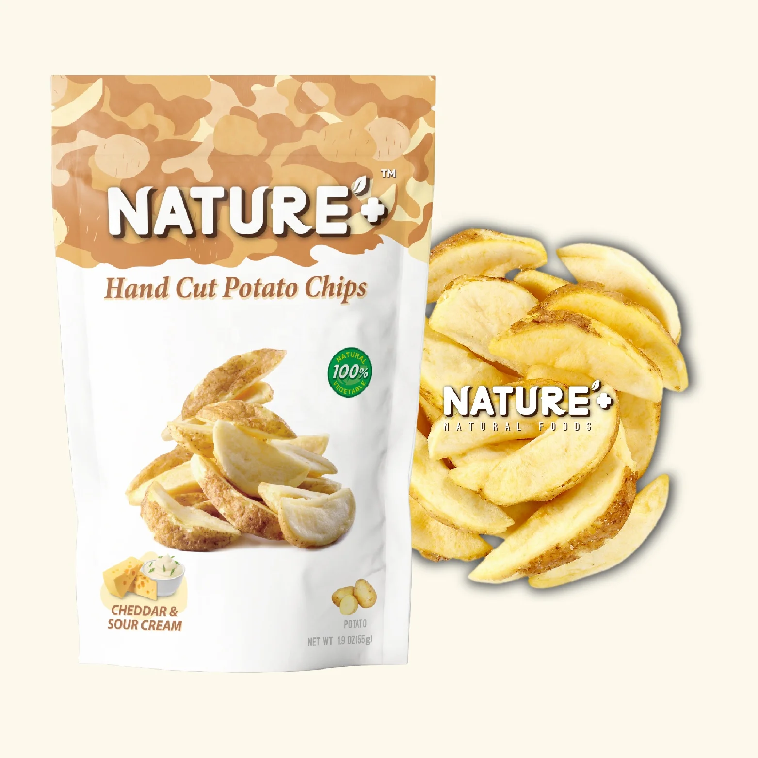 Potato Chips Top Seller Healthy Snack Dried Crispy Vegetable Yogurt flavor Good Source of Fiber International Export Quality
