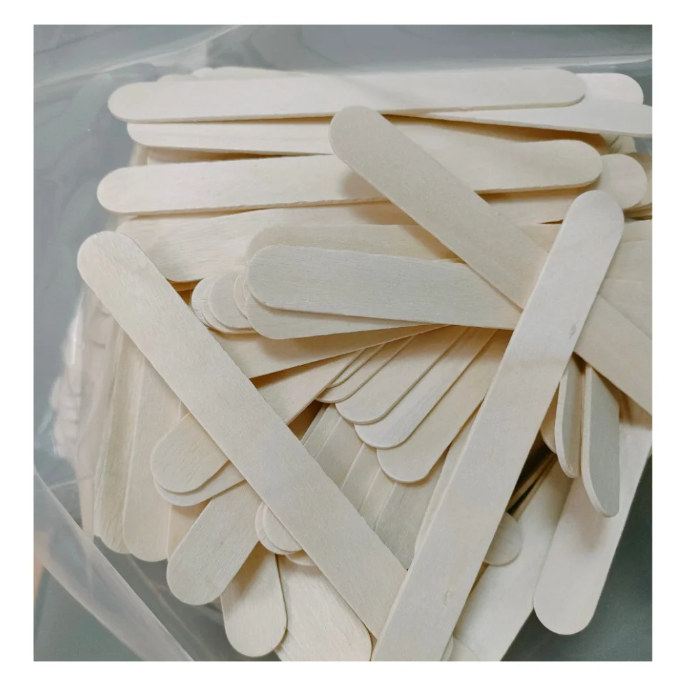 Hot Sale Wooden Craft Stick Ice Cream Tongue Depressor/wooden Stick/wood From Clean Wood of Viet Nam