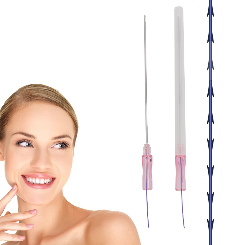 silhouette soft blunt needle cannula aptos thread lift cone pdo face lift 18g hilos de pdo thread cog