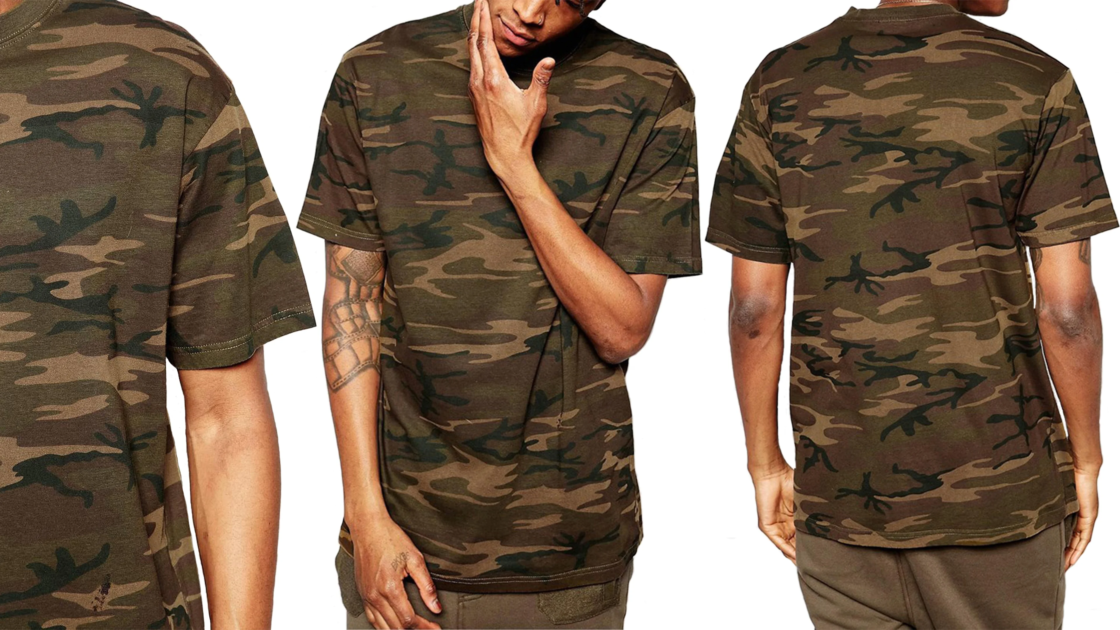 Comfortable supper cotton round neck regular shape customized all over kemo printed men t shirt man clothing wholesales BD