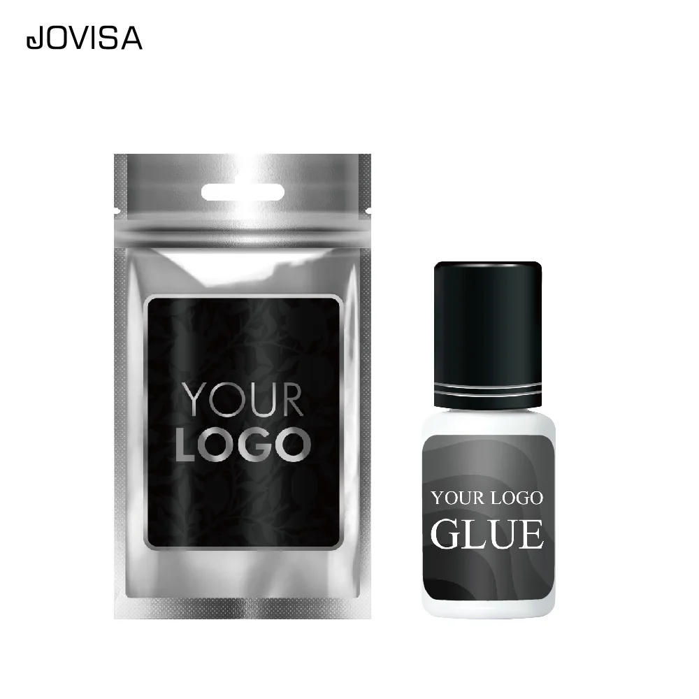 JOVISA Mini Lash Glue Glue Eyelash Extension Eyelash Glue Private Label Dry Time 2-3 Second