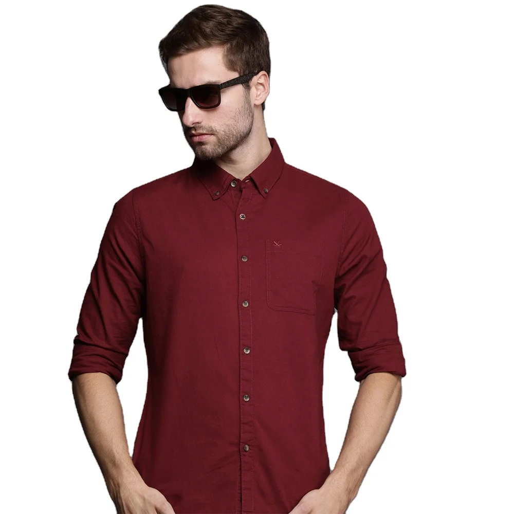 Custom Orem Formal Business Classic Slim Fit Button Down Short Sleeves Solid Color Men Dress Shirts