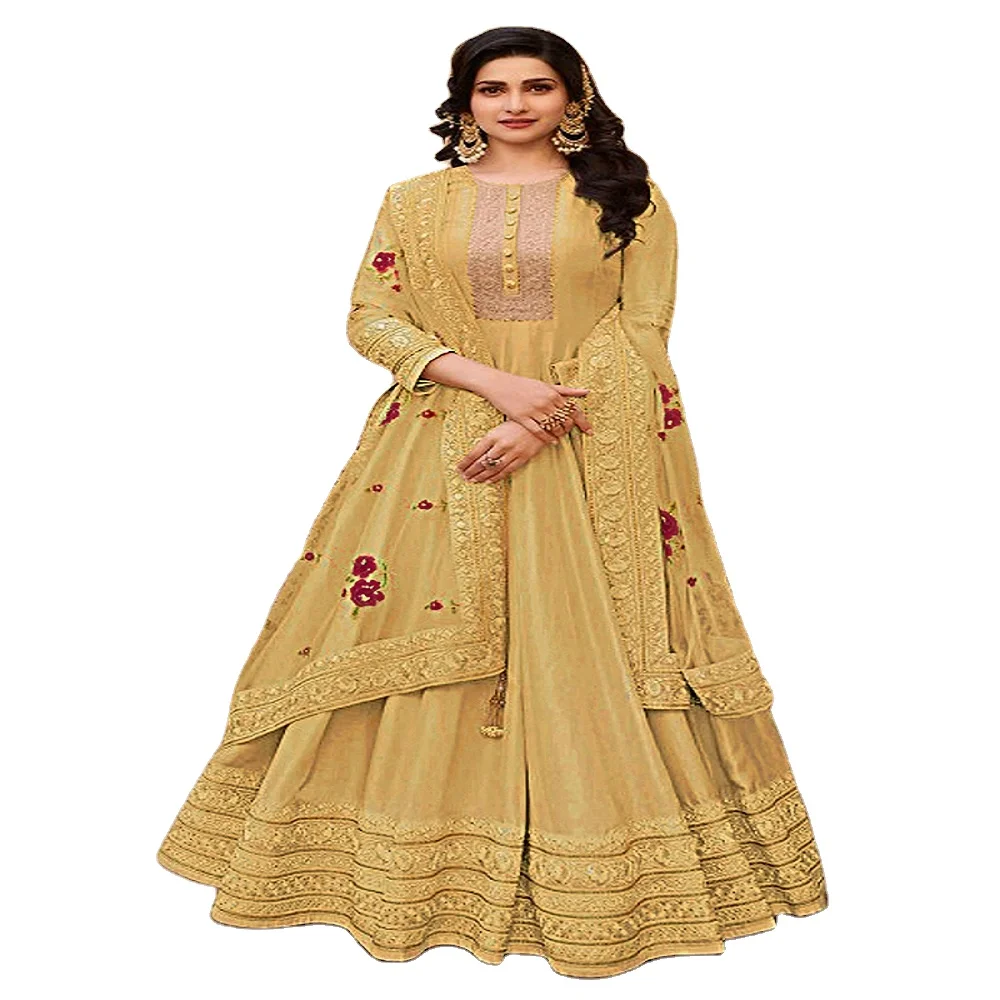 Exclusive Designer Wedding Wear Butterfly Net With Embroidery Work Salwar Kameez Collection