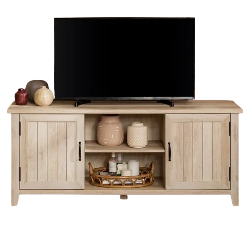 GOODFRIENDSHIP Cheap Price Modern TV Stands With Door Storages Wooden TV Cabinet Living Room