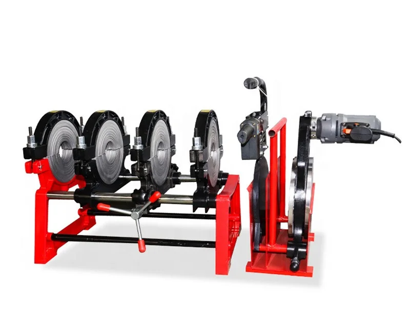 Manual PE Pipe 200 Polyethylene Thermofusion Butt Welding Machine