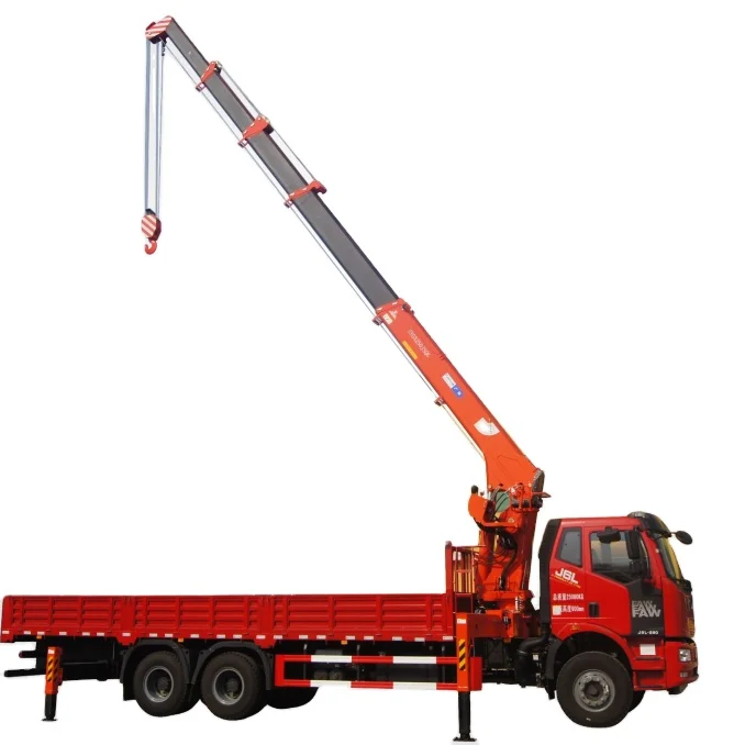 High Quality Condition Hydraulic With Lower Price Folding Boom Lifting Truck Crane