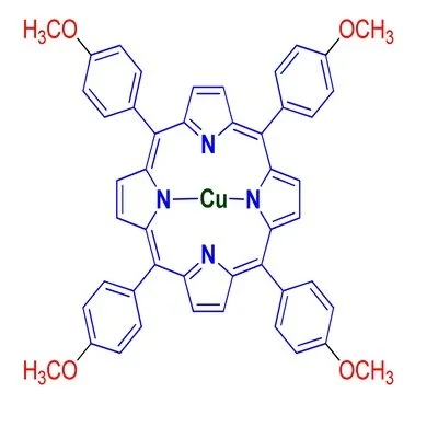 meso Tera(4 methoxyphenyl)porphyrin Cu(II)