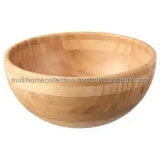 Hotel And Restaurants Supplies Natural Wood Serving Bowl Snacks Fruits Chat Elegant large Space Cup Amazing Storage Bowl