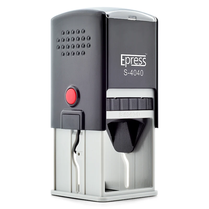 Square Self-inking Stamp for Office Supplies Copy Stamps Self Inking Personalized Stamp for Business 40*40mm