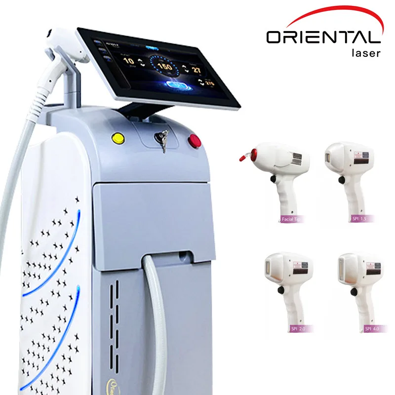 IVYLASER IVYFLY SPI 1000w to 1600w 808nm Triple Wavelength US Coherent Diode Laser Bar Permanent Hair Removal Machine